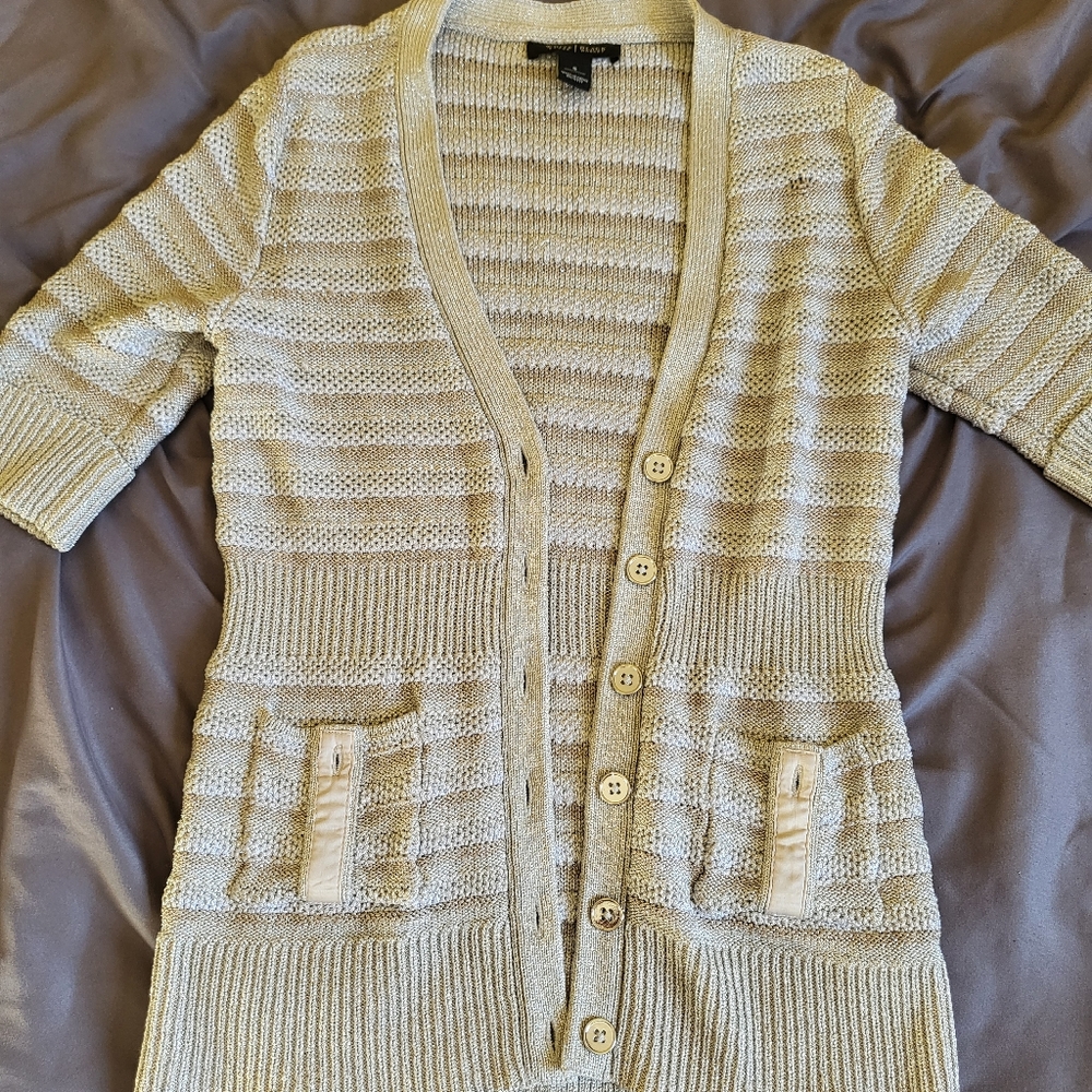 Black and White Market Cashmere Sweater